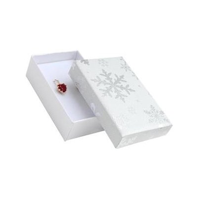 Šperky4U Vánoční dárková krabička na soupravu - bílá KR0376-WH – Zboží Dáma