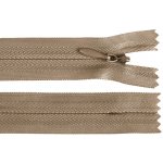 Spirálový zip skrytý No 3 délka 45 cm Varianta: 294 béžová, Balení: 1 ks – Zboží Dáma