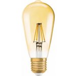 Osram žárovka LED Vintage, E27, 7 W, teplá bílá 2 400 K – Zboží Živě