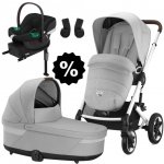 CYBEX Set Talos S Lux + korba + adaptéry + autosedačka + základna 2024 Lava Grey Silver Frame – Zbozi.Blesk.cz