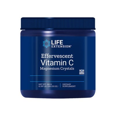 Life Extension Effervescent Vitamin C Magnesium Crystals 180 g – Hledejceny.cz