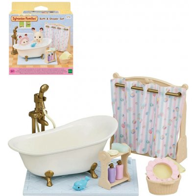 Sylvanian Families 5739 Koupelna s vanou a sprchou – Hledejceny.cz