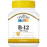 21st Century Vitamín B12 500 mcg 110 tablet – Hledejceny.cz