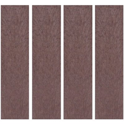 TRAPLAST Plastová plotovka 2,00 m, hnědá rovná, R+ – Sleviste.cz