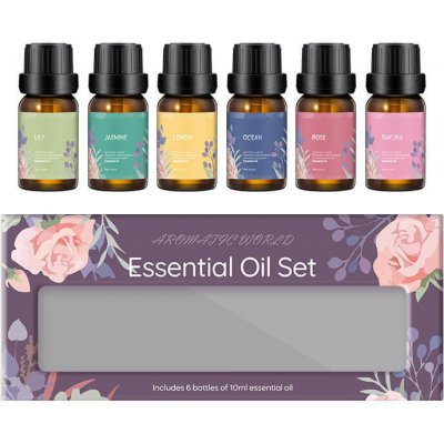 Aromatic Esenciální olej Flower 6 x 10 ml – Hledejceny.cz