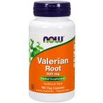 NOW Valerian Root kozlík lékařský 500 mg 100 rostlinných kapslí – Hledejceny.cz