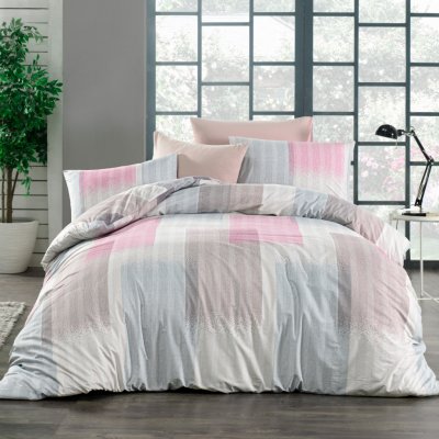 Brotex Povlečení bavlna Granada pink 220x240 70x90 – Hledejceny.cz