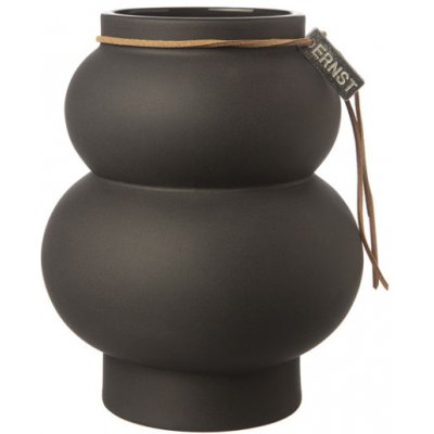 Kameninová váza Stengods Dark Grey 10 cm Ernst – Hledejceny.cz