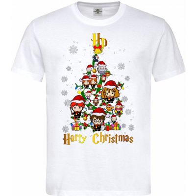 Tričko Harry Potter Harryho Vánoce Bílá – Hledejceny.cz