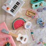 Vilac Dřevěná vícebarevná pruhovaná flétna – Zboží Dáma