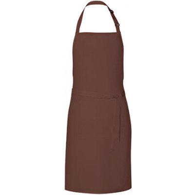 Link Kitchen Wear Unisex grilovací zástěra X987 Brown Pantone 476 85x72cm – Hledejceny.cz