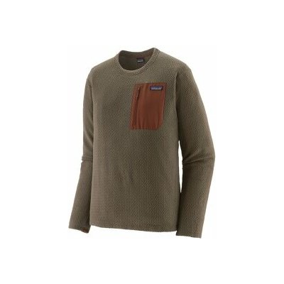 Patagonia R1 Air Crew raptor brown – Zboží Dáma