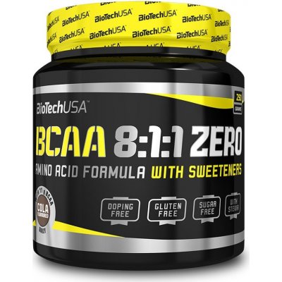 BioTech USA BCAA 8:1:1 Zero 250 g – Hledejceny.cz