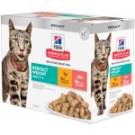 Hill's Science Plan kapsičky pro dospělé kočky kuře losos 12 x 85 g – Sleviste.cz