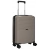 Cestovní kufr D&N 4W S PP krémová 4050-03 39 l