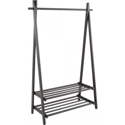 Jotex Černý dřevěný stojací COLE 150 x 100 cm – Sleviste.cz