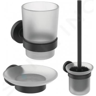 Ideal Standard IOM A9245XG matné sklo/černá – Hledejceny.cz