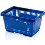 Plastový košík s 1 držadlem 300*440*230 mm modrý – Zbozi.Blesk.cz