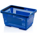 Plastový košík s 1 držadlem 300*440*230 mm modrý – Hledejceny.cz