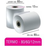 Pokladní kotouček TERMO 80/60/12mm – Zboží Živě