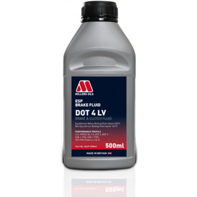 Millers Oils ESP Brake Fluid DOT 4 LV 500 ml – Sleviste.cz