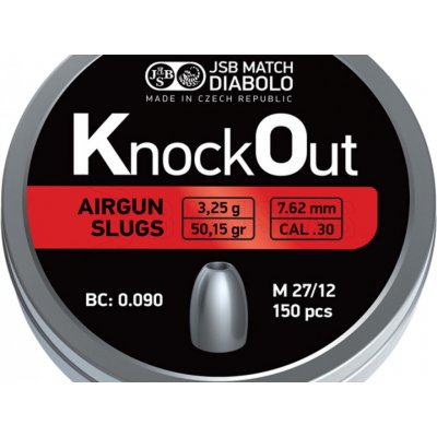 Diabolky JSB KO Slugs 7,62 mm 150 ks – Zboží Dáma
