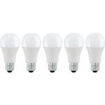 Eglo LED žárovka E27 A60 8,5W 806lm 3000K 60 x 108 mm opálová 5 ks – Hledejceny.cz