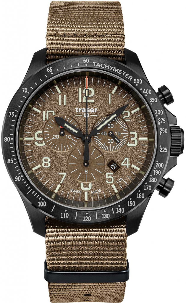 Traser P67 Officer Pro Chronograph Khaki Nato