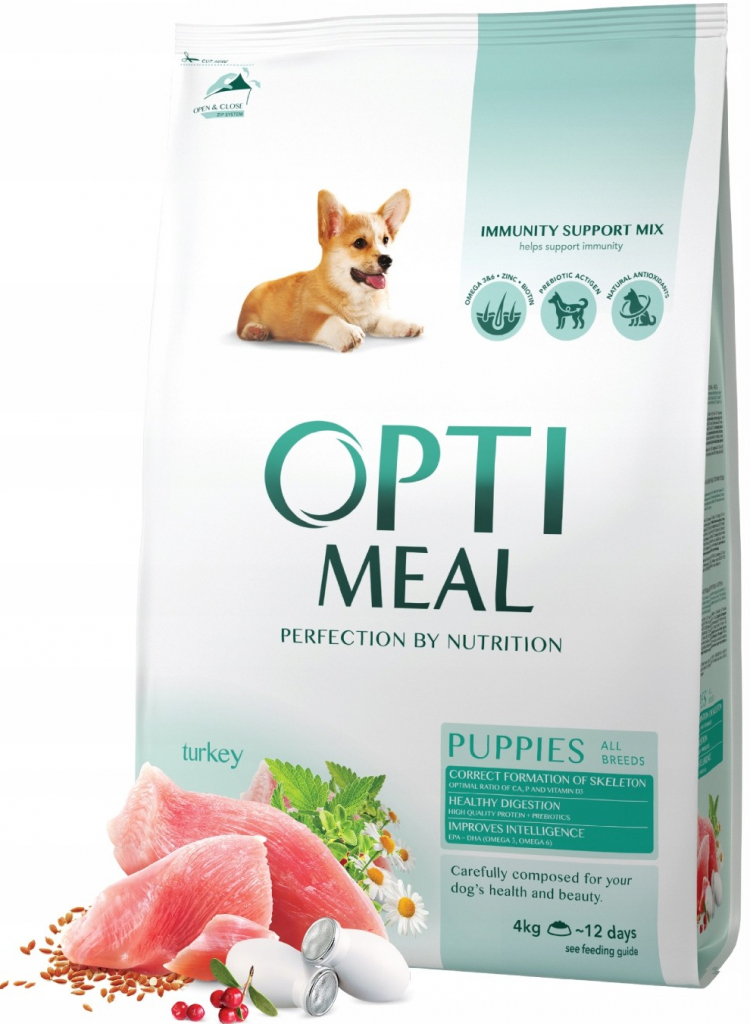 Optimeal puppy all breeds turkey 4 kg