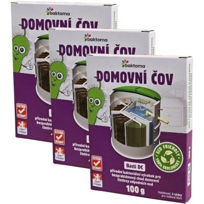 Baktoma Bacti DC Bakterie do ČOV 3 x 100 g – Zboží Dáma