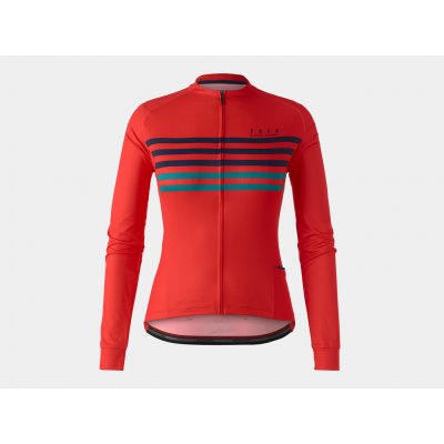 Bontrager Circuit radioactive red/teal Dámský s dlouhým rukávem