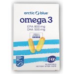 Arctic blue Omega 3 v blistrech 30 kapslí 500mg DHA & 800mg EPA – Hledejceny.cz