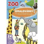 Jiri Models Omalovánky se samolepkami A4+/ Zoo – Hledejceny.cz