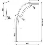 Ravak Rosa 95 CZ55100A00 – Zbozi.Blesk.cz