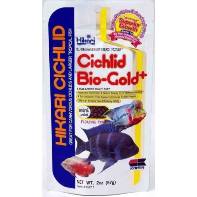 Hikari Cichlid Bio-gold Plus Mini 57 g – Zboží Mobilmania