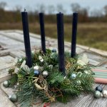 Balkonika Vánoční věnec adventní elegantní 35 cm – Hledejceny.cz
