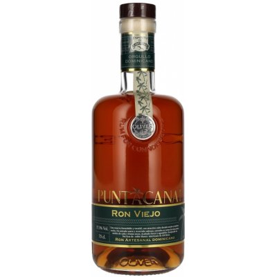 Puntacana Club Ron Viejo 37,5% 0,7 l (holá láhev) – Zboží Dáma