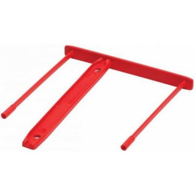 FELLOWES Archivační spony, plastové, červené, 85mm, FELLOWES ,balení 100 ks 83072 – Zboží Živě