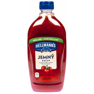 Hellmann's Kečup jemný 840 g – Zbozi.Blesk.cz