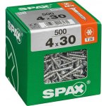 Spax Wirox Univerzální vrut T-Star plus, ø 4 × 30 mm, TX20, zápustná hlava, 500 ks 4191010400306 – Hledejceny.cz