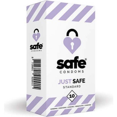 SAFE Just Safe standardní vanilkové 10 ks – Zboží Mobilmania