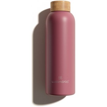 Waterdrop Thermo Steel nerezová láhev na vodu barva Pink Matt 600 ml