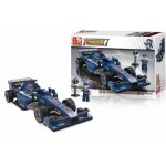 Sluban B0353 Formule F1 Racing Car Modrá 257 ks – Hledejceny.cz