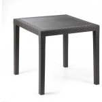 Mega Plast RATAN LUX 73 x 75,5 x 75,5 cm antracit – Hledejceny.cz