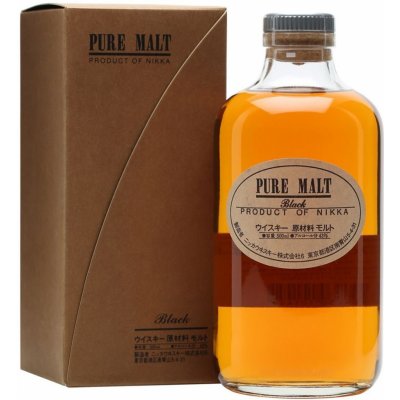 Nikka Pure Malt Black 43% 0,5 l (karton) – Hledejceny.cz