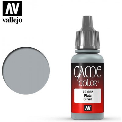 Vallejo: Game Color Silver 18ml – Zboží Živě