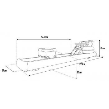 NOHrD WaterRower M1 LoRise