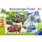 Ravensburger Policie v akci 3 x 49 dílků – Zbozi.Blesk.cz