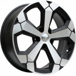 Racing Line Y1274 6.5x17 5x114.3 ET32 matt black polished | Zboží Auto