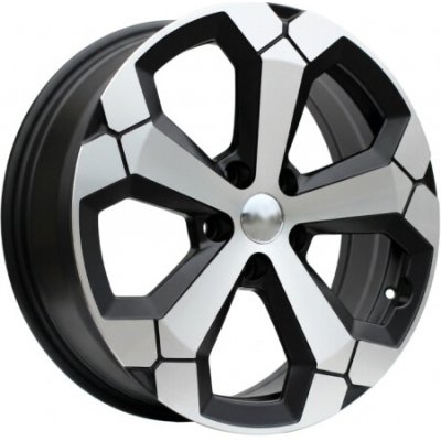 Racing Line Y1274 6.5x17 5x114.3 ET32 matt black polished | Zboží Auto